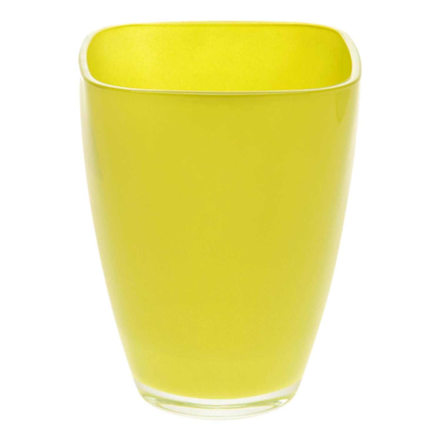 Vaso conico in vetro YULE, lilla, 17x13x13 cm - INNA Glas