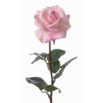Rosa artificiale AMELIE, rosa, 70cm, Ø8cm