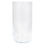 Vaso cilindrico di vetro SANYA OCEAN, trasparente, 25cm, Ø12,5cm