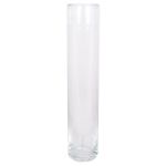 Vaso da terra cilindrico SANYA OCEAN, trasparente, 50cm, Ø10cm