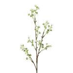 Dekozweig Schleierkraut BRISLO, weiß, 65cm, Ø1-1,5cm