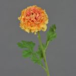 Kunstblume Ranunkel GRINTEL, orange-lachs, 45cm, Ø9cm