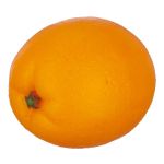 Frutta decorativa arancia WIOLETTA, arancione, 7,5 cm, Ø 7,5 cm