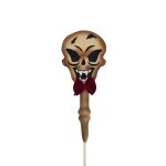 Teschio da pavimento di Halloween LUMPY, LED, 87cm