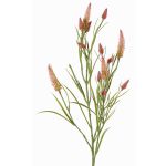 Ramo artificiale di trifoglio EUTIN con fiori, rosa antico-verde, 80 cm, Ø 1,5-2 cm