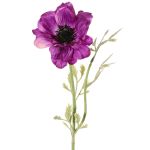 Fiore artificiale anemone OKAPI, viola, 55 cm, Ø 10 cm