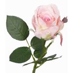 Rosa artificiale VRONI, rosa, 30cm, Ø6cm