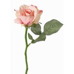 Rosa artificiale ELLI, rosa, 30cm, Ø6,5cm