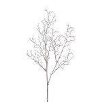 Ramo artificiale di corallo ZORVEK, effetto ghiacciato, bianco-marrone, 70cm