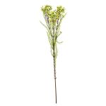 Ramo di fiori di cera sintetici MEDEA, verde-rosa, 80 cm, Ø 6 cm