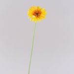 Fiore artificiale Gerbera TEUDELINDE, arancione, 55 cm, Ø 8 cm