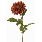 Dalia in raso TINFAS, rame, 60cm, Ø13cm