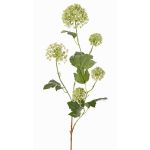 Ramo di viburno sintetico TENSHI, verde, 90cm, Ø5-10cm