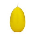 Candela di uovo di Pasqua LEONITA, giallo, 12cm, 8cm, 40h - Made in Germany