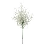Kunstpflanze Gitterkraut ATING, Steckstab, grau-weiß, 22cm