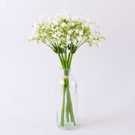 Mazzo di gypsophila in tessuto CECILIA, bianco, 30cm, Ø17cm