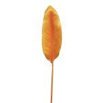 Foglia in plastica di strelitzia YISHAO, arancione-rosa, 90 cm