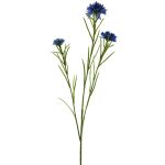Ramo decorativo di fiordaliso NAWEN, azzurro, 65cm, Ø3-5,5cm