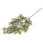 Ramo artificiale di tasso ARUWIMI con glitter, verde, 65cm