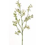 Ramo artificiale di mirto PALKA con bacche, verde-bianco, 65 cm