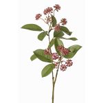 Ramo artificiale di corniolo PANGO con boccioli, rosa antico, 70cm, Ø7cm