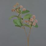 Künstlicher Hartriegel Zweig PANGO mit Knospen, altrosa, 70cm, Ø7cm