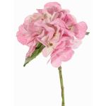 Ortensia artificiale CHIDORI, rosa-crema, 30 cm, Ø 13 cm
