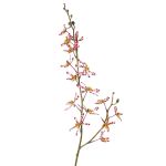 Ramo di fiori artificiali Orchidea Cattleya TRASSA, viola-bianco-giallo, 80 cm, Ø 4-8 cm