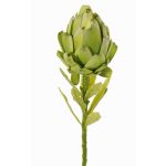 Fiore di carciofo artificiale JENBALA, verde, 35 cm, Ø 7 cm