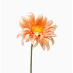 Gerbera artificiale BILFON, color pesca, 50cm
