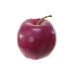 Frutta decorativa Mela HENNY, rossa, 8cm, Ø8,5cm