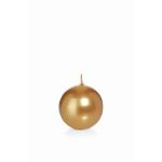 Candela a sfera ROSELLA, oro, Ø7cm, 16h - Made in Germany