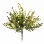 Erica finta ALMINA su stelo, bianco, 20cm, Ø0,5cm
