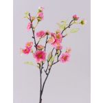 Ramo di fiori di ciliegio artificiale SOEY con fiori, rosa-fucsia, 45cm, Ø2-4,5cm