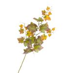 Ramo di vite di plastica NOAH, verde-rosso, 75cm