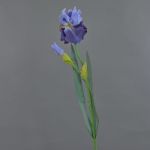 Iris finto ALYSSA, blu, 70cm, Ø13cm