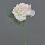 Rosa decorativa QUINZY, rosa pallido, 30cm, Ø 12cm