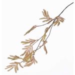 Ramo artificiale di cedro ERRIS, giallo-rosso, 85cm