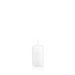 Candela votiva / Candela a colonna MAEVA, bianco, 8cm, Ø4cm, 12h - Made in Germany