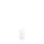 Candela votiva / Candela a colonna MAEVA, bianco, 10cm, Ø5cm, 23h - Made in Germany