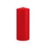 Candela votiva / Candela a colonna MAEVA, rosso, 20cm, Ø8cm, 119h - Made in Germany