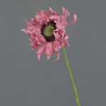 Girasole finto JANIKA, fucsia, 60cm, Ø12cm