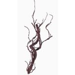 Ramo finto di salice JACE, marrone-rosso, 55cm