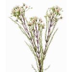 Fiore di cera finto MEDEA, crema, 80cm
