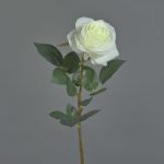 Rosa finta BRINA, bianca, 70cm