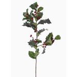 Ramo decorativo di agrifoglio TIBAR con bacche, verde, 75cm