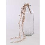 Senecio da appendere in plastica SKERPA, stelo infilabile, color champagne, 75cm
