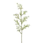 Deko Zweig Sternblume KLIRMO, weiß, 55cm, Ø1,5cm