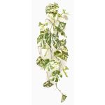 Pianta rampicante artificiale Scindapsus NAVIRT su stelo, verde-bianco, 90cm