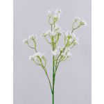 Fiore in tessuto: gypsophila CECILIA, bianco, 70 cm, Ø 1 cm